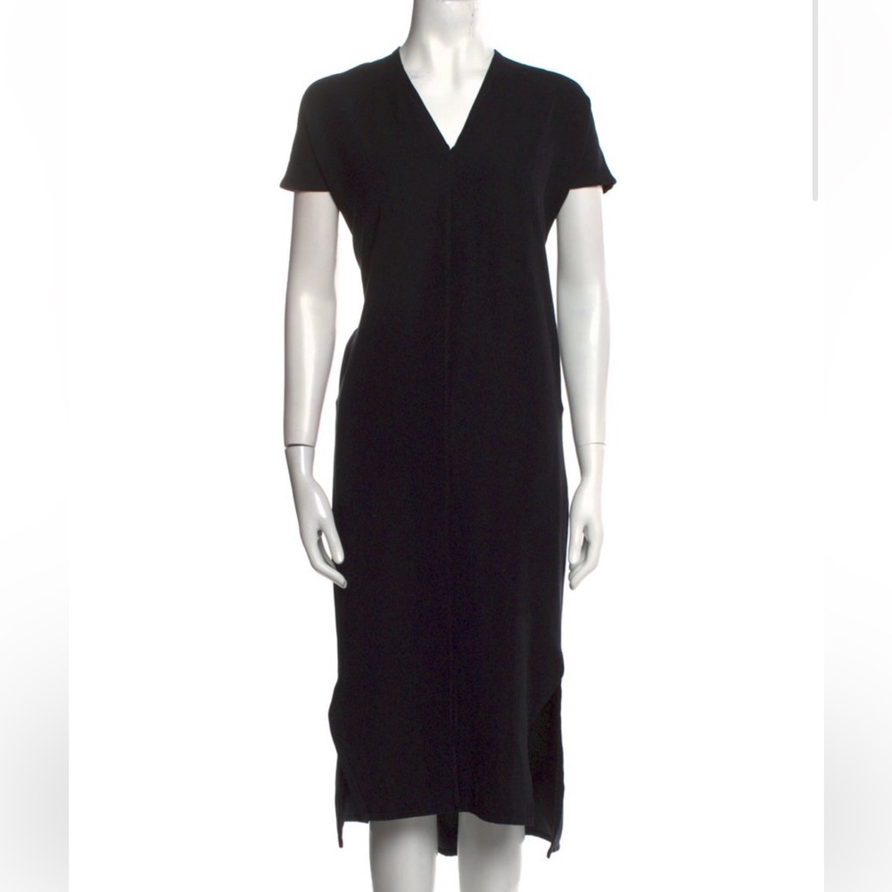 ☀️ ROUCHA Black Shift Dress SZ XL